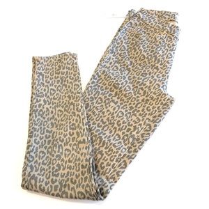 Pacsun high rise jegging  Cheetah print stretch